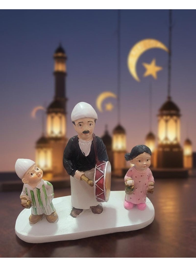 مجسم رمضان شخصيات رمضان مجسم البورسلين الأشكال المجسمة لشخصيات رمضانية معروفة شخصية فنانيس  المقاس: ١٨ سم ديكور - Image 2